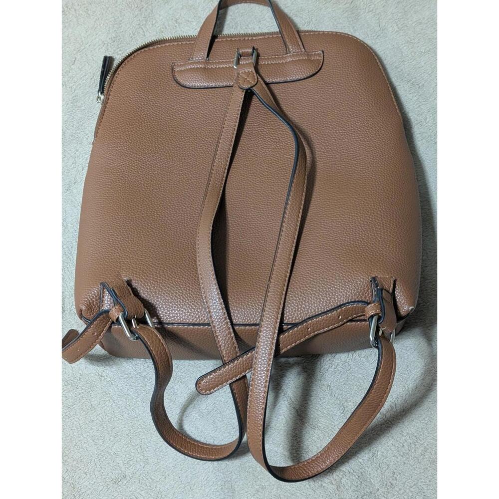 Kelly & Katie Brown Backpack Bag With Adjustable Strap See Descrip. AS IS - Picture 3 of 6